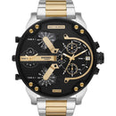 Diesel Mr Daddy 2.0 57mm Men’s Watch DZ7459 Chronograph Stainless Steel Black Dial