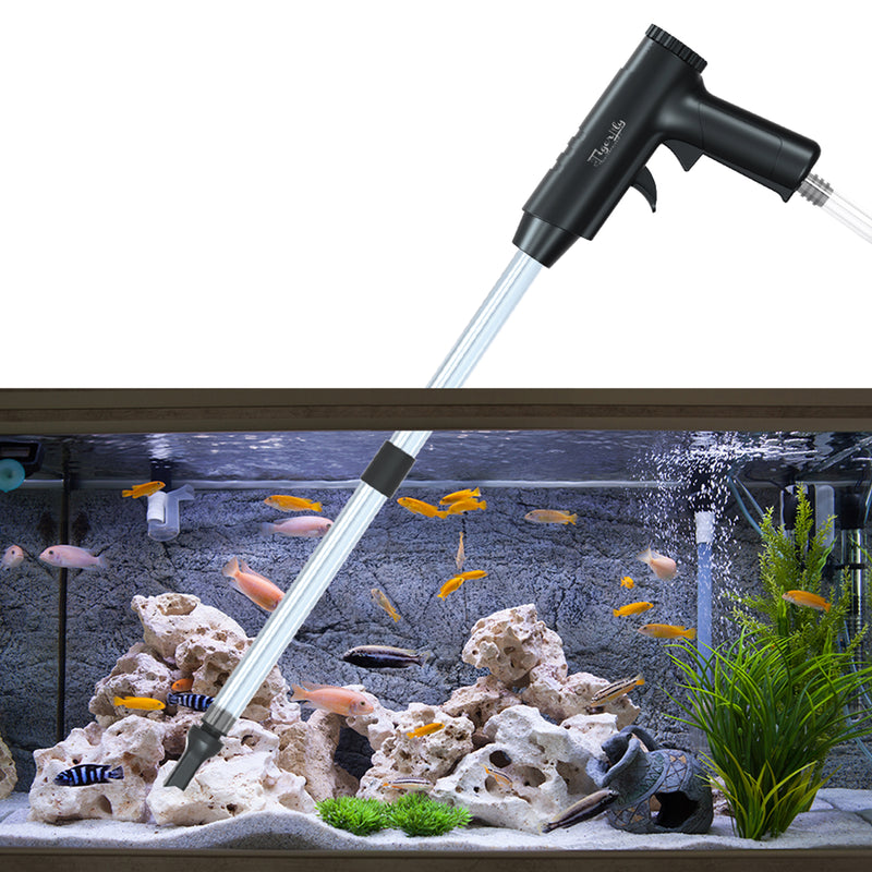 Gravel Cleaner Fish Tank Siphon Hand Pressure Aquarium Gravel Cleaning Vacuum