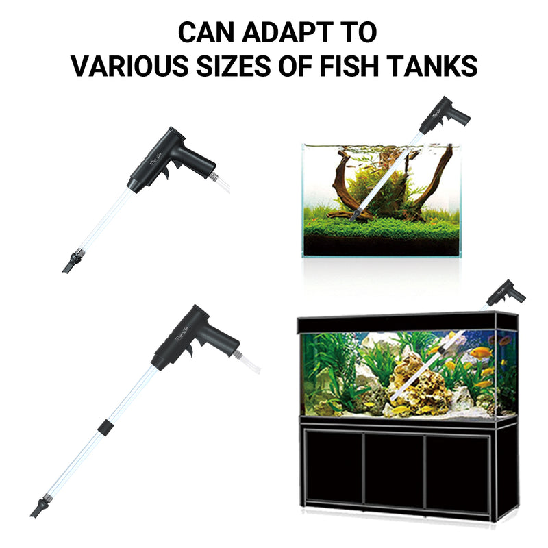 Gravel Cleaner Fish Tank Siphon Hand Pressure Aquarium Gravel Cleaning Vacuum