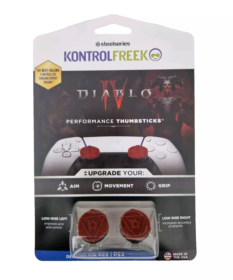 KontrolFreek FPS Freek Diablo IV PS5 PS4 Performance Thumbsticks Grips 4 PRONGS