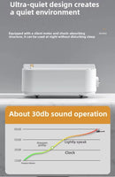 Silent Aquarium Air Pump 5W Dual Outlet Adjustable 2×3.5L/Min for 60–120L Tanks