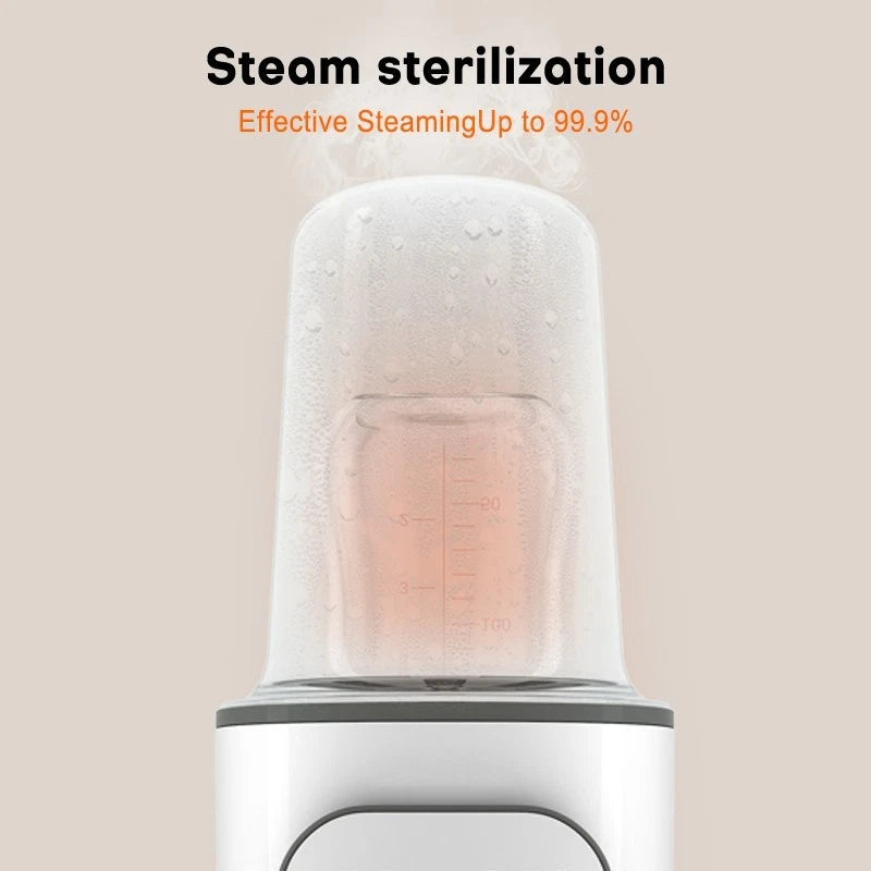 5in1 Baby Bottle Warmer & Steriliser LCD Timer Smart Temp BPA-Free Fits All