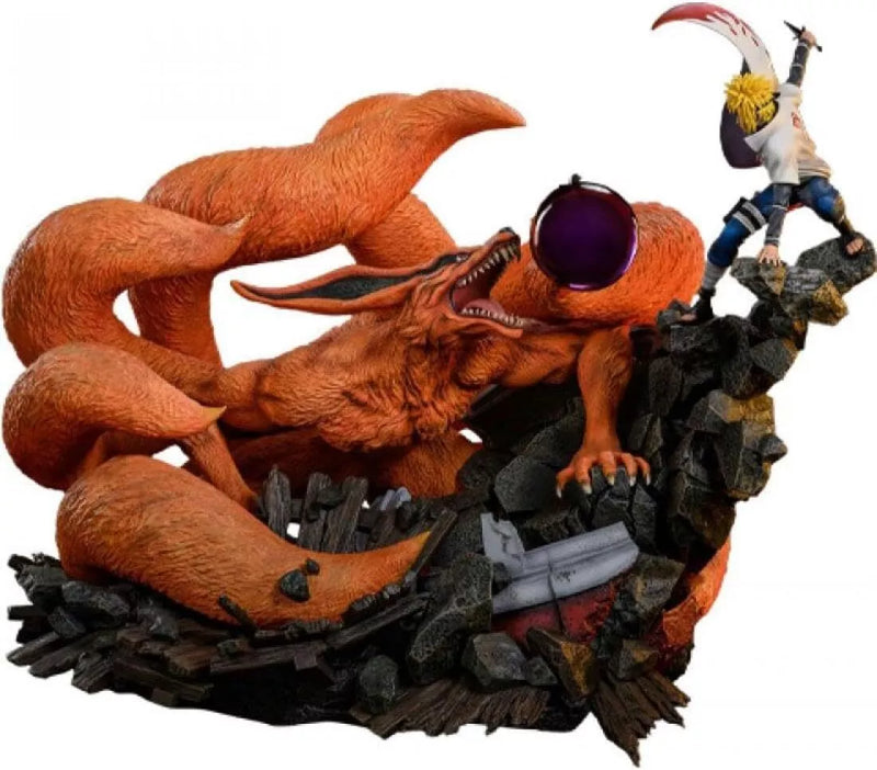 Hex Collectibles Naruto Shippuden Statue 1/8 Namikaze Minato vs Kurama 59cm