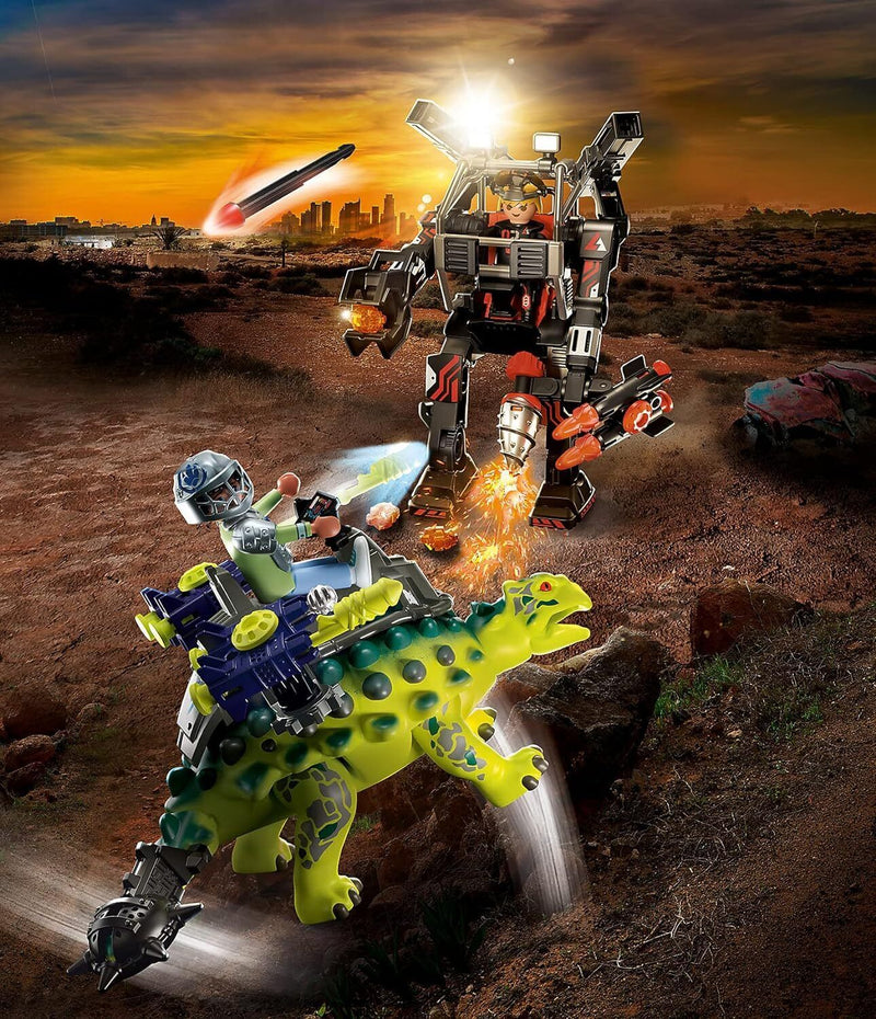 Playmobil 70626 Dino Rise Saichania: Invasion of the Robot 73 Piece Playset 5+