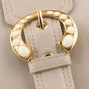 Le Sabbi Women’s Beige Shoulder Bag 81667BG Stylish Genuine Leather Handbag