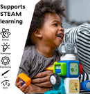 Baby Einstein Connectables 11pc Set STEAM Magnetic Blocks Submarine & Plane Toy