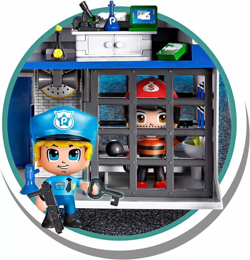Pinypon Action Traps in The Police Station Playset Famous 7014493