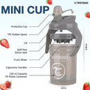 Twistshake 4 Pack Baby Sippy Cup Set (360°, Straw, Mini, Kid) BPA-Free 230ml 4m+