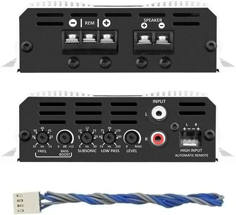 Taramps Bass 400 Monoblock Amp 400W RMS 2 Ohm 1CH Car Subwoofer Amplifier