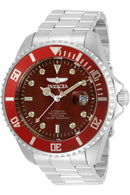 Invicta Pro Diver 35722 Men’s Automatic Watch 47mm Red Dial Stainless Steel
