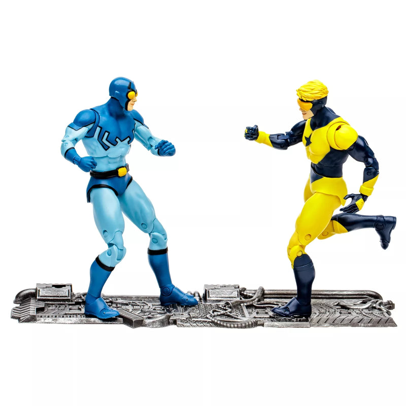 McFarlane Toys DC Collector Blue Beetle and Booster Gold 7" Action Figure