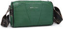Miss Lulu Green Leather Crossbody Bag Ladies Genuine Shoulder Handbag Purse