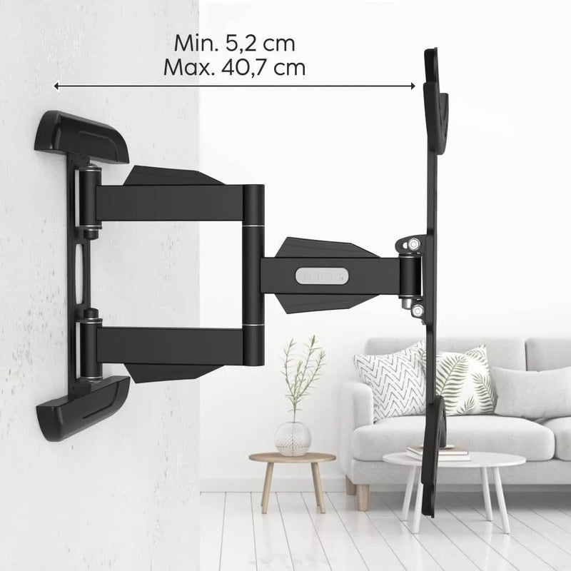 Hama Full Motion Cantilever TV Wall Bracket For TV's 32" - 65" Heavy Duty, Black