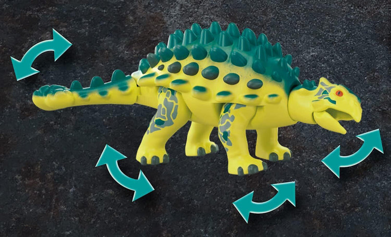 Playmobil 70626 Dino Rise Saichania: Invasion of the Robot 73 Piece Playset 5+
