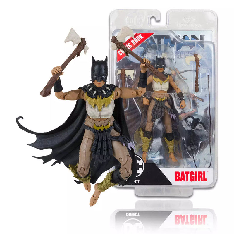 McFarlane Toys DC Direct Page Punchers Batgirl 7" Action Figure + Frozen Comic