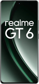 Realme GT6 Smartphone 12GB+256GB 5G Dual SIM Unlocked Phone, Green - EU Version