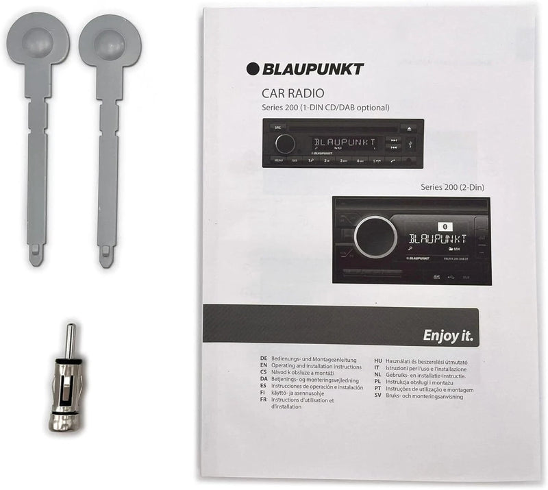 Blaupunkt VALENCIA 200DAB BT Car Stereo Radio Bluetooth USB AUX Retro OEM Look