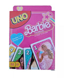 UNO Barbie The Movie Card Game Character Themed Collector Deck