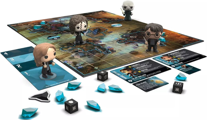 Harry Potter Strategy Board Game Funkoverse 4 Character Base Set SPANISH Version