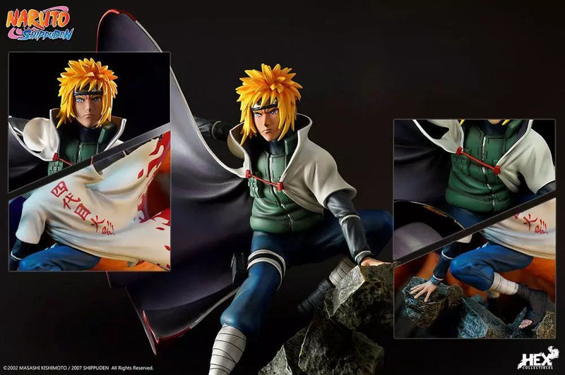 Hex Collectibles Naruto Shippuden Statue 1/8 Namikaze Minato vs Kurama 59cm