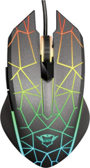 Trust Gaming Gxt 170 Heron Black RGB Mouse With Sensor, 500-7000 DPI, 6 Button