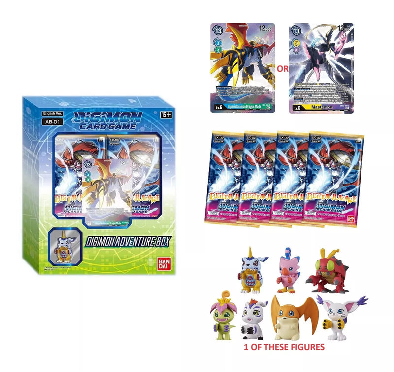 Bandai Digimon Card Game: Adventure Box AB-01, English Version Sealed Age 15+