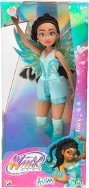 Share Winx Club Aisha Fairy Doll 27cm With Glitter Wings Accessories & Poseable Joints