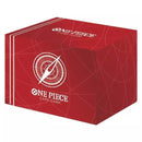 Official Bandai One Piece Card Game Clear Card Case Box - Standard Red