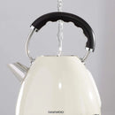Daewoo Kensington Pyramid Kettle 1.7L 3000W Stainless Steel, Cream - SDA1576GE