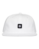 ELEMENT Pool Men's White Strapback Hat Baseball Cap, Low Profile - One Size