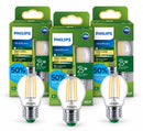 Philips LED P45 Filament Bulb E27 Edison Screw 25W 2700K Warm White 252lm 3 Pack