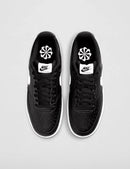 Nike Court Vision Low Next Nature Trainers Black White UK 9 EU44 Men's Shoes