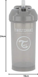 Twistshake 4 Pack Baby Sippy Cup Set (360°, Straw, Mini, Kid) BPA-Free 230ml 4m+