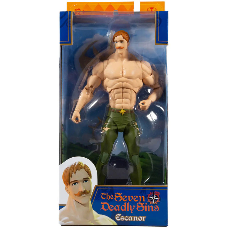 McFarlane Toys The Seven Deadly Sins Escanor Axe Anime 7" Action Figure Toy