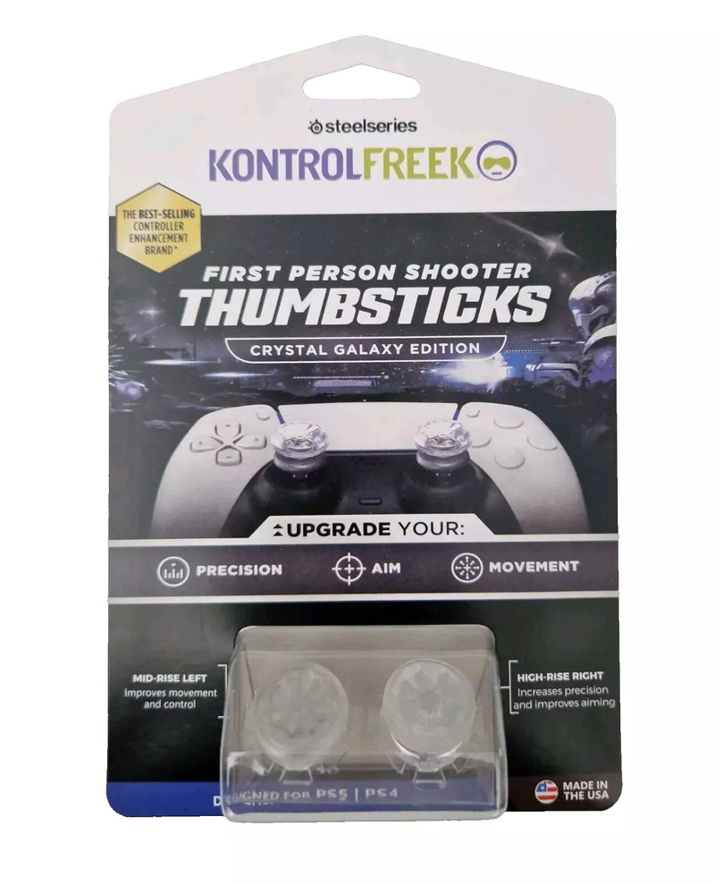 KontrolFreek FPS Freek Galaxy Crystal PS5 PS4 Performance Thumbsticks (4 PRONGS)