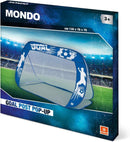 Mondo Toys Post POP UP Football Soccer Goal for Children Outdoors, 115x76x73cm