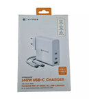Hyper USB C Gan Wall Charger 140W, Multi-port, Portable, Compatible with MacBook
