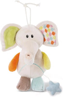 NICI Elephant Dundi 18cm Musical Plush Toy Baby Soother Music Box