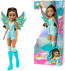 Share Winx Club Aisha Fairy Doll 27cm With Glitter Wings Accessories & Poseable Joints