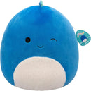 Squishmallows Original 16" Brody the Winking Dark Blue Dino