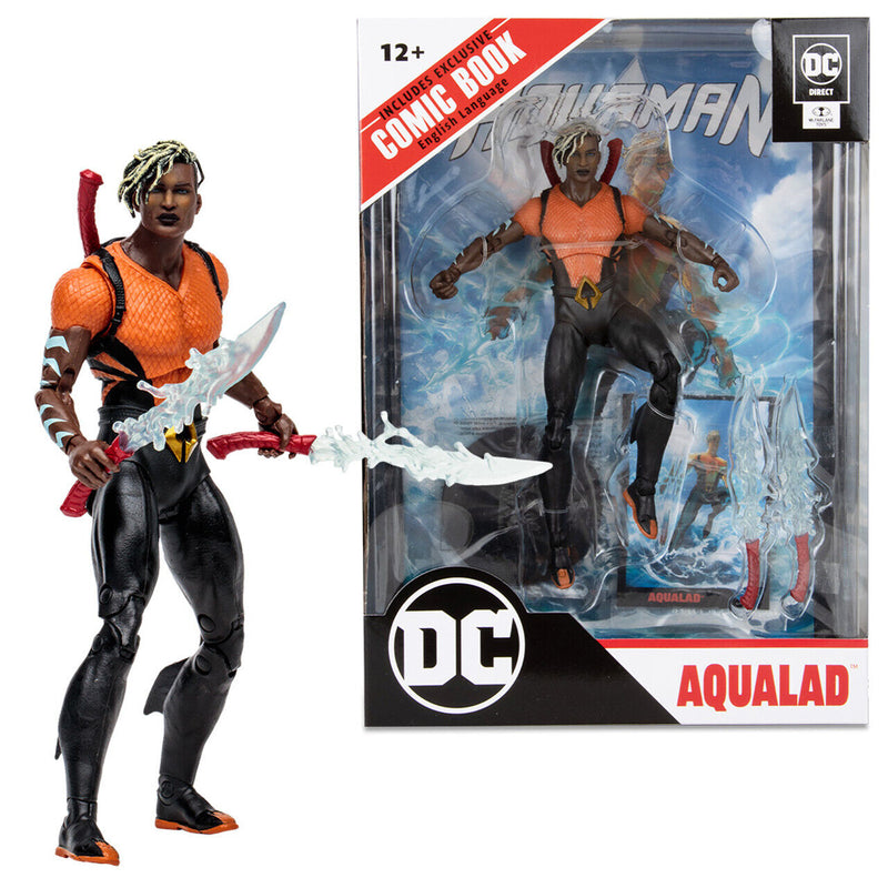 Mcfarlane Toys DC Direct Page Punchers Aquaman - Aqualad 72 Action Figur + Comic