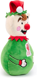 Liverpool FC Elf Plush Toy 25cm Zappi Co Xmas Cuddly Shelf Buddy Gift Reds