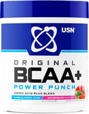 USN Power Punch BCAA Amino Acids Powder Watermelon 400g Vegan No Sugar