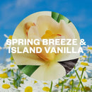 10x Air Wick Plug In Refill Spring Breeze & Island Vanilla Scented Oil 19ml