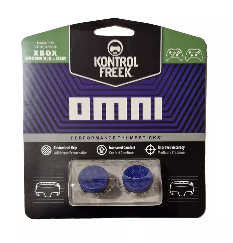 KontrolFreek FPS Freek OMNI Blue Xbox One Performance Thumbsticks Thumb Grips (4 PRONGS)