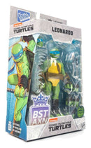 Teenage Mutant Ninja Turtles BST AXN Leonardo & Michelangelo 5" Action Figures