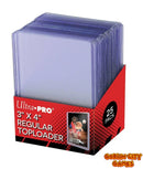 Ultra Pro 3"x4" Regular Top Loaders 25 Clear Rigid Card Holders for MTG Pokemon