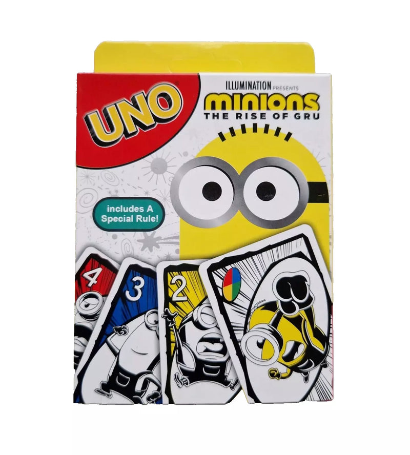 UNO Minions Card Game Animated Character Themed Collector Deck 112 Cards