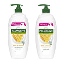 Palmolive Naturals Milk & Honey Shower Cream 750ml Moisturising 2 Pack