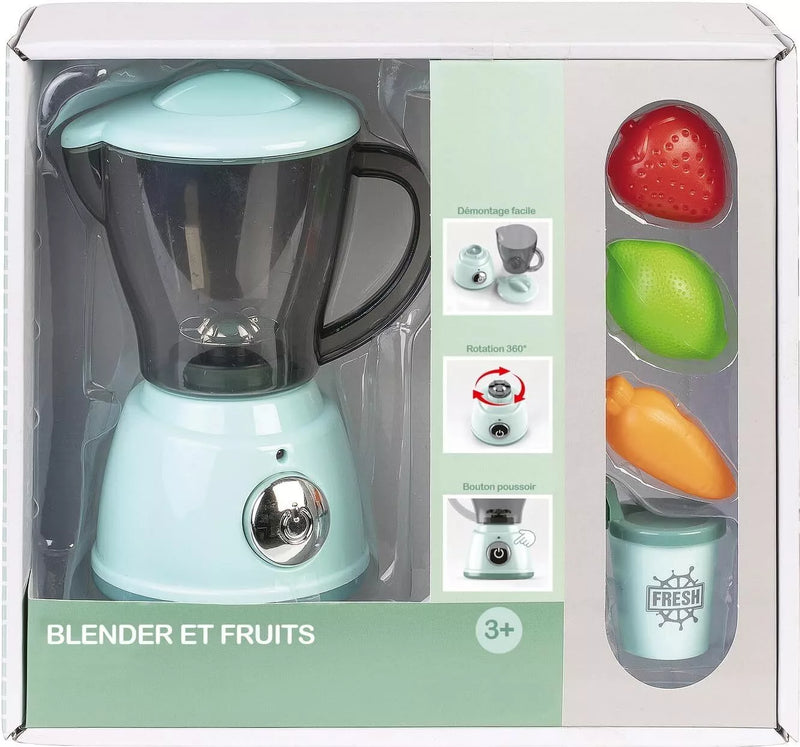 WDK Kitchen Blender and Fruits Activity Toy With Light and Sound 3 Years+